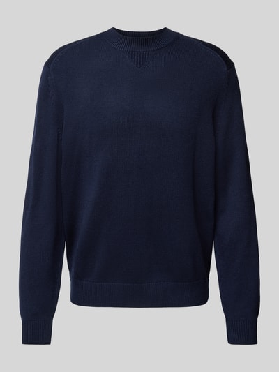 ARMANI EXCHANGE Strickpullover mit gerippten Abschlüssen Dunkelblau 2