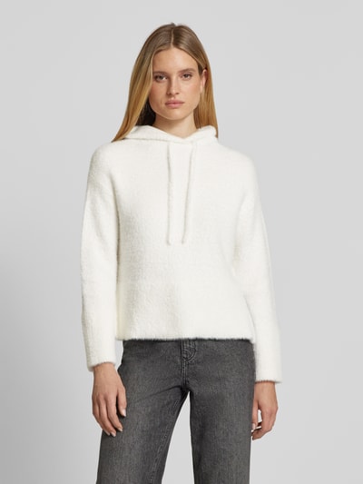 OPUS Gebreide pullover met capuchon, model 'Pidlona' Offwhite - 4