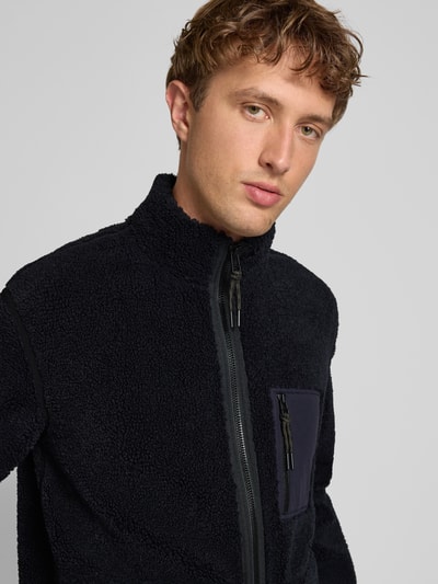 Marc O'Polo Denim Kurtka o kroju regular fit z futerkiem Granatowy 3