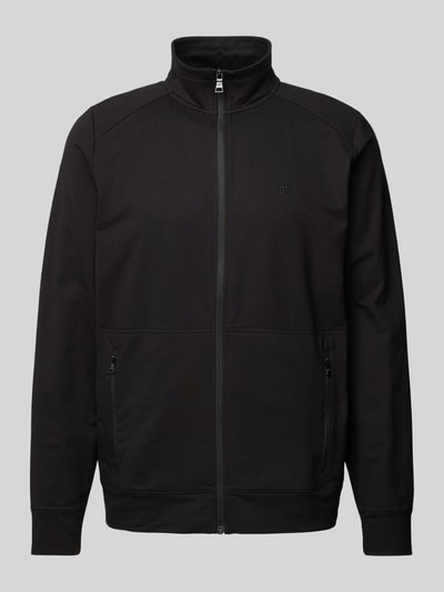 Joy Sweatjacke mit Stehkragen Modell 'RAMON' Black 2