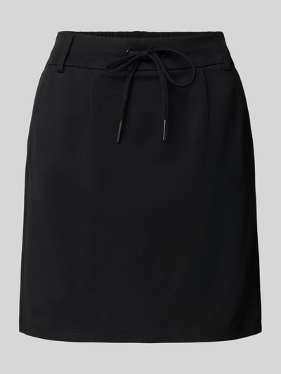 ONLY Uitlopende minirok van viscosemix, model 'POPTRASH' Zwart - 2