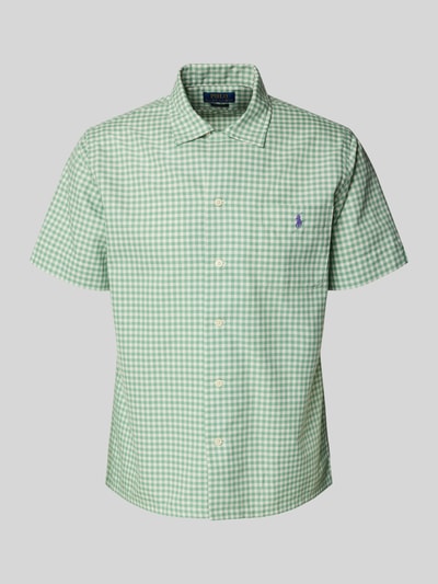 Polo Ralph Lauren Classic Fit Freizeithemd mit Brusttasche Khaki 2