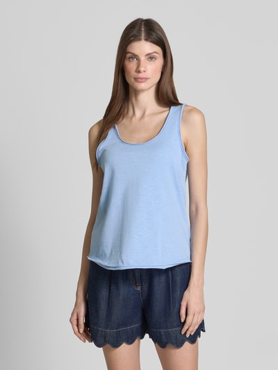 Smith and Soul Top met bandjes en ronde hals Lichtblauw - 4