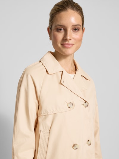 s.Oliver RED LABEL Relaxed Fit Cabanjacke mit Raglanärmeln und Streifenfutter Beige 3