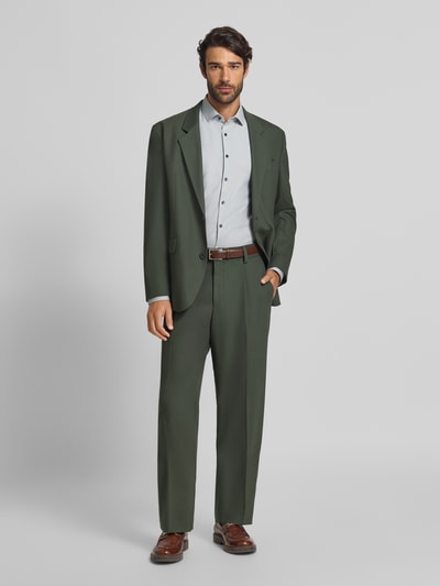 OLYMP No. Six Super slim fit zakelijk overhemd met kentkraag Zilver - 1