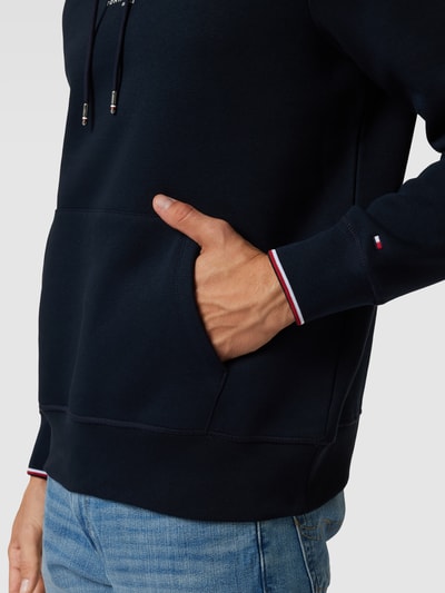 Tommy Hilfiger Hoodie mit Känguru-Tasche Marine 3