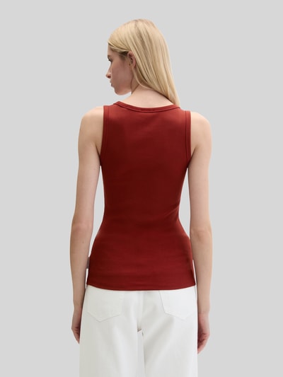 Marc O'Polo Regular Fit Top aus Baumwoll-Mix  Bordeaux 5