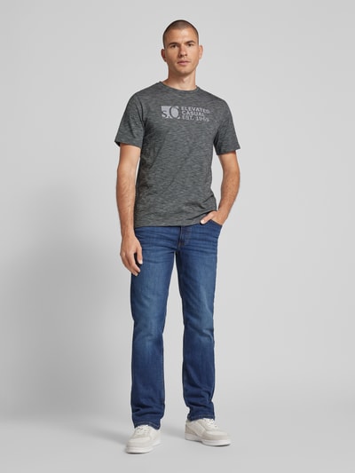 s.Oliver RED LABEL T-Shirt mit Label-Print Black 1