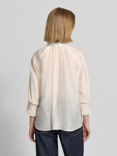 MORE & MORE Regular Fit Bluse mit 3/4-Arm Offwhite 5