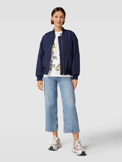 Frogbox Sweatshirt met all-over prints, model 'Mickey' Wit - 1