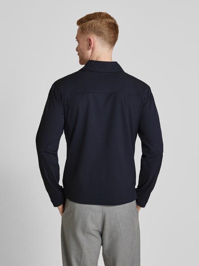 SELECTED HOMME Colbert met deelbare ritssluiting, model 'LIAM' Donkerblauw - 5