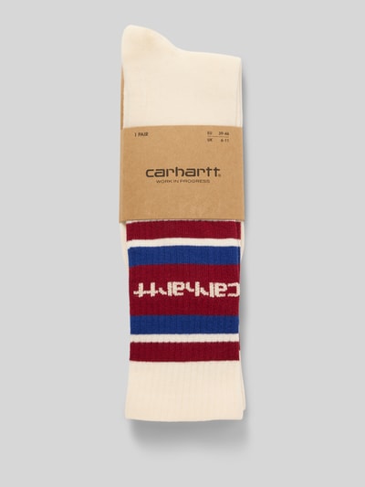 Carhartt Work In Progress Socken mit Logo-Stitching Modell 'Connors' Offwhite 3
