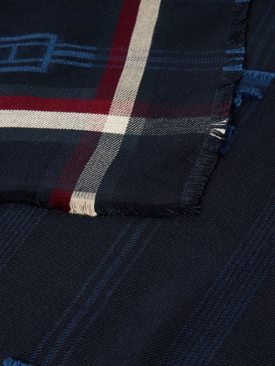 Tommy Hilfiger Schal aus Viskose-Mix mit Damen Schal von Tommy Hilfiger Marine 2