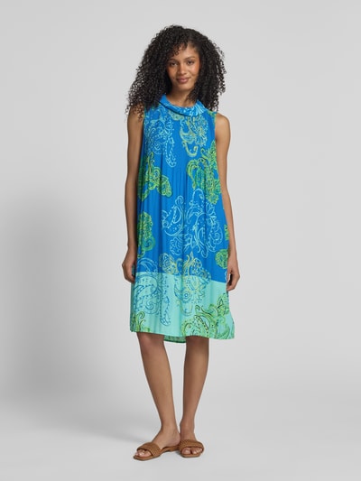 Betty Barclay Knielanges Kleid mit Plisseefalten Gruen 4