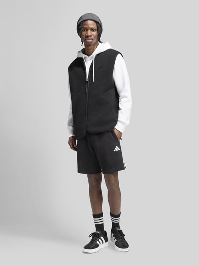 adidas Sportswear Regular Fit Sweatshorts aus reiner Baumwolle Black 1