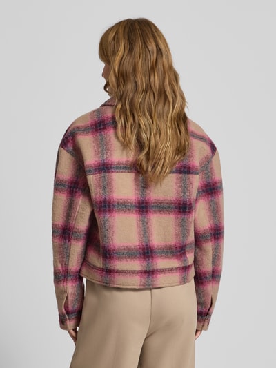 Tommy Jeans Kurtka o kroju regular fit z mieszanki wełny Jasnobrązowy 5