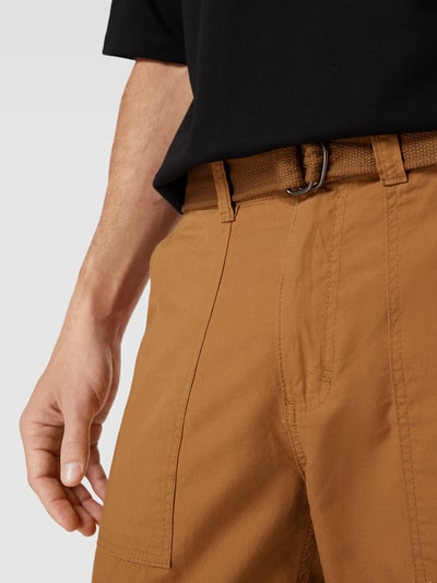 MCNEAL Cargoshorts inklusive Gürtel Mittelbraun 3