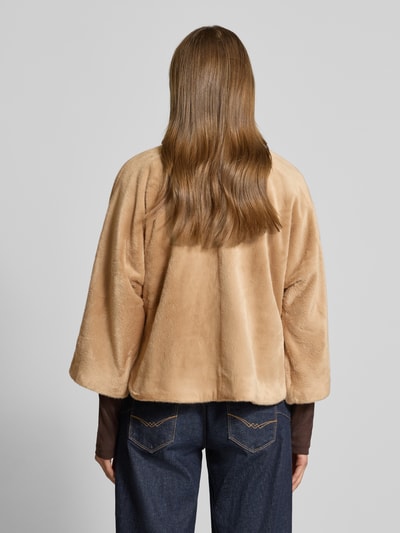 More & More Jacke aus Kunstfell Camel 5