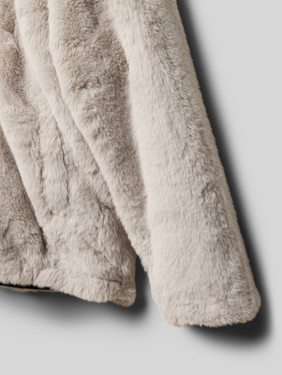 Garcia Regular Fit Winterjacke mit Kunstfellbesatz Black 2