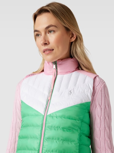 Polo Ralph Lauren Steppweste im Colour-Blocking-Design Weiss 3