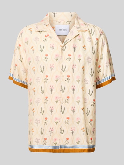 Les Deux Koszula casualowa z listwą guzikową model ‘Lukas’ Pomarańczowy 2