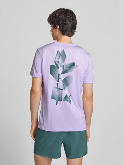 PUMA Performance Regular fit sport-t-shirt met logoprint model 'M PUMA X HYROX' Lavendel - 5