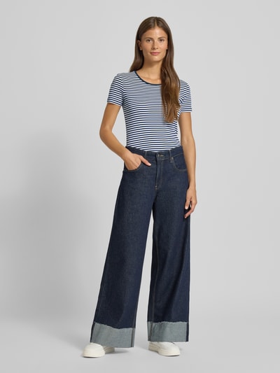 Christian Berg Woman T-Shirt mit Rundhalsausschnitt Dunkelblau 1