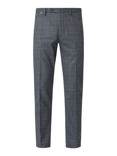 Cinque Slim fit pantalon met stretch, model 'Cibravo' Blauw gemêleerd - 2