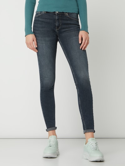 Review Skinny jeans met stretch  Donkerblauw - 4