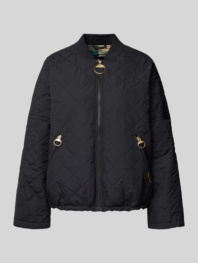 Barbour Steppjacke mit Reißverschlusstaschen Modell 'EMLYN' Black 2