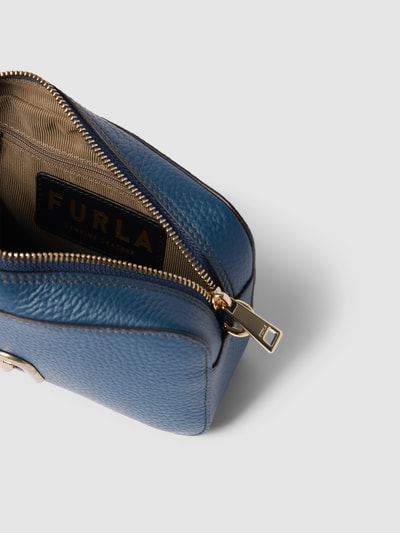 FURLA Umhängetasche mit Label-Applikation Modell 'PRIMULA' Marine 4