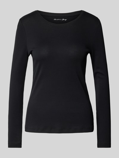 Christian Berg Woman Longsleeve mit Rundhalsausschnitt Black 2