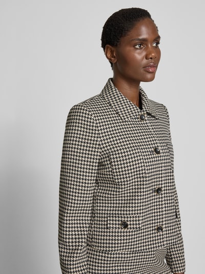 Christian Berg Woman Selection Żakiet z listwa guzikową Czarny 3