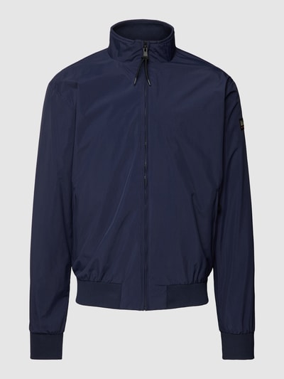 Napapijri Bomberjacke mit Label-Patch Modell 'Montavic' Marine 2