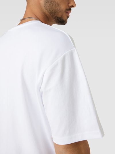 REVIEW Oversized T-Shirt mit Rundhalsausschnitt Weiß 3