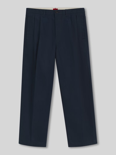 HUGO Baggy Fit Weite Hose aus reiner Baumwolle Modell 'HUGO 249' Jeansblau 2
