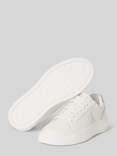 Calvin Klein Jeans Sneakers met labeldetail Wit - 4