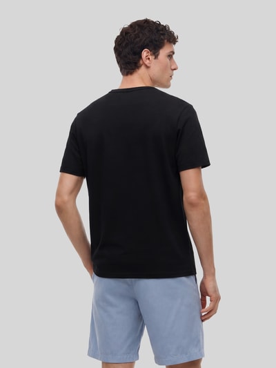 Tommy Hilfiger Regular Fit T-Shirt aus reiner Baumwolle Black 5