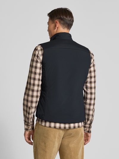 SCANDINAVIAN EDITION Kamizelka o kroju regular fit ze stójką model ‘Map’  5