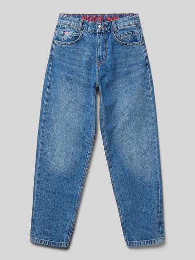 HUGO Jeans mit Label-Detail Blau 1