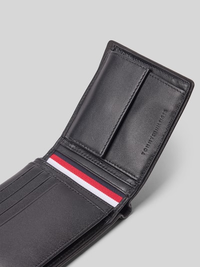 Tommy Hilfiger Portemonnee van runderleer Zwart - 3