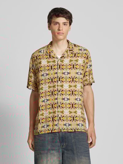 Jack & Jones Regular fit vrijetijdsoverhemd met resortkraag, model 'LUKE' Offwhite gemêleerd - 4