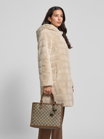 JOOP! Handtas met labeldetail, model 'cortina' Leem - 1