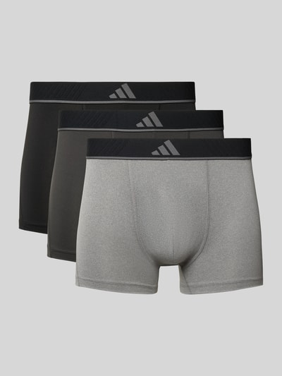 adidas Sportswear Boxershort met elastische band met label Antraciet - 1