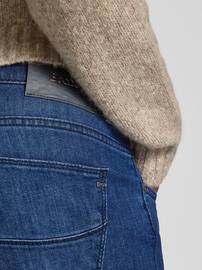 Brax Regular Fit Jeans mit Kaschmir-Anteil Modell 'Cadiz' Blau 3