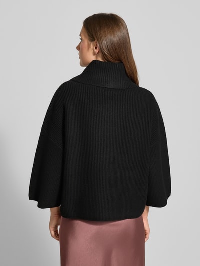 comma Relaxed Fit Strickpullover mit Rollkragen Black 5