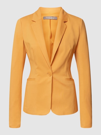 Christian Berg Woman Selection Blazer met knoopsluiting Oranje - 2