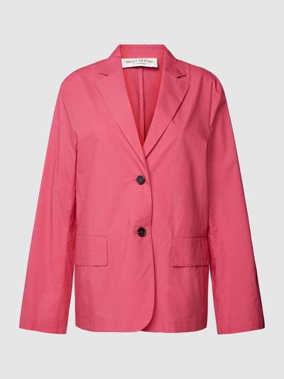 Marc O'Polo Blazer aus Baumwolle mit Reverskragen Pink 2