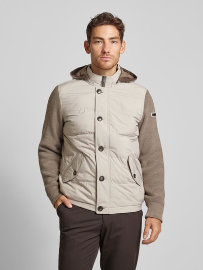 bugatti Jacke mit Kapuze Beige 4