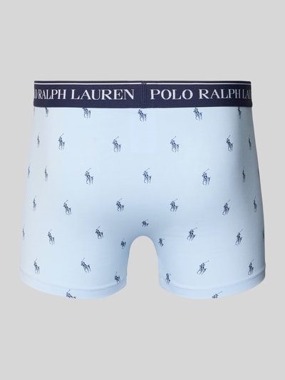 Polo Ralph Lauren Underwear Trunks mit elastischem Label-Bund im 3er-Pack Blau 3